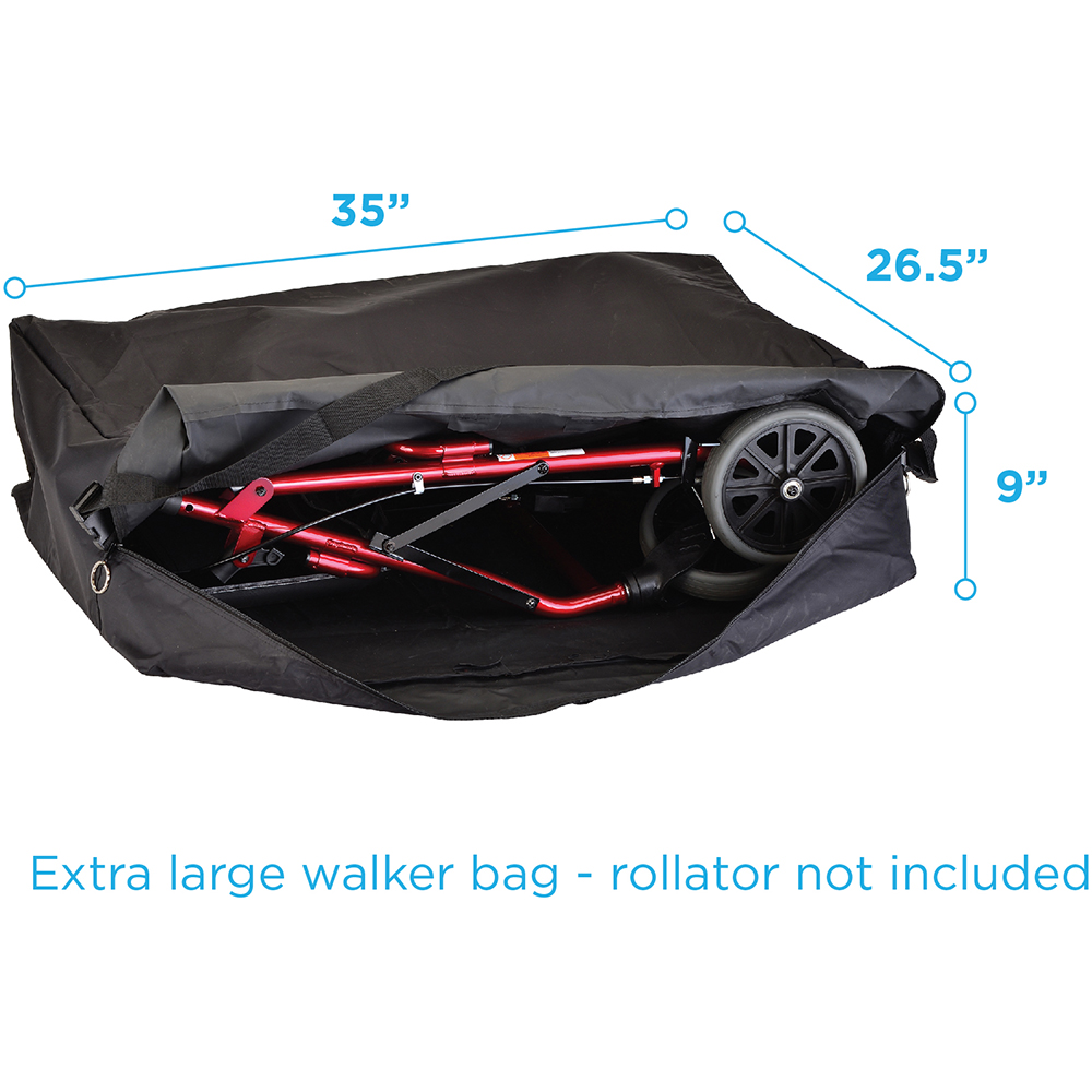 TRAVEL BAG FOR WALKER AND TRANSPORT CHAIR SPECS
